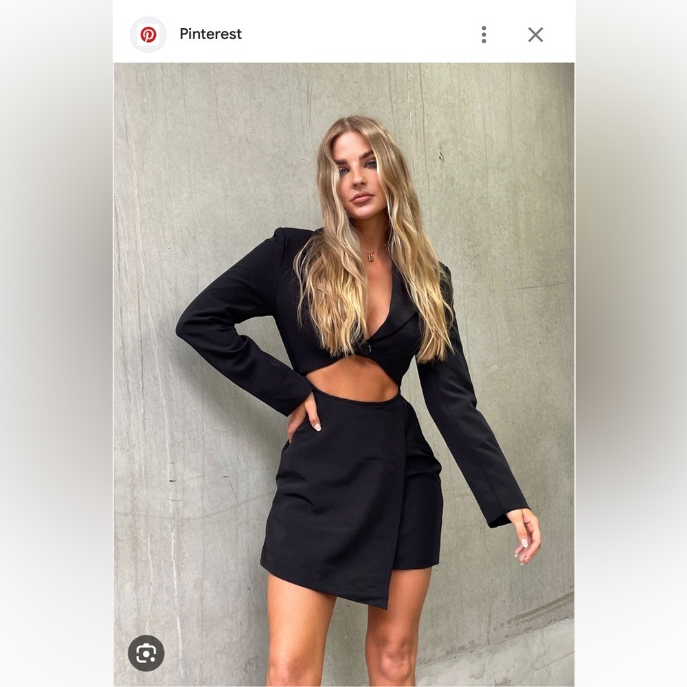 Cartia Mini Dress Black size 8